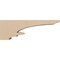 Ekena Millwork 5"W x 30"D x 10"H Thin Diane Rough Cedar Woodgrain TimberThane Corbel, Primed Tan CORUR05X30X10DIARCPR - alternate 6